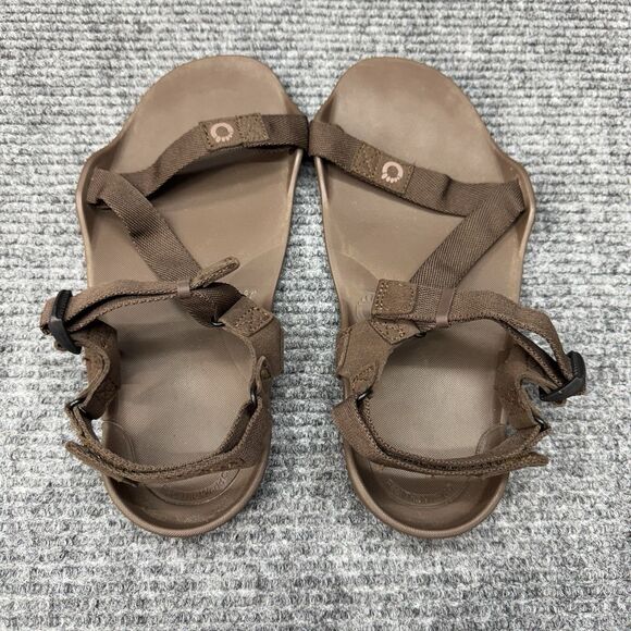 Xero Shoes Z-Trek Minimalist Sandals Mens 8 Brown Strappy Barefoot Packable - Picture 2 of 7
